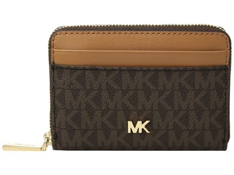 michael kors card holder with zipper|michael kors card holder sale.